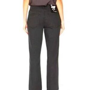 Sandrine rose x Free people Women's High-Rise Straight Leg Jeans Black Size 25